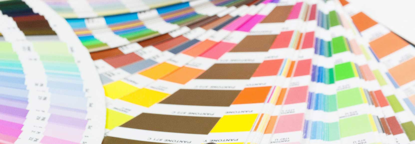 Druckerei für ganze Vielfalt der Farben