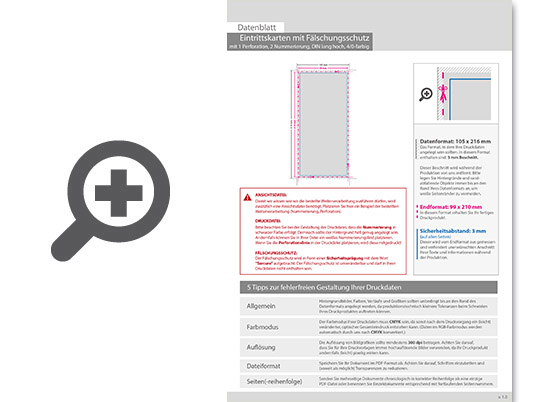 Product Bild eintrittskarte_mit_f__lschungsschutz_din_lang__mit_perforierung_und_2x_nummeriert_(4_0_einseitig_bedruckt)