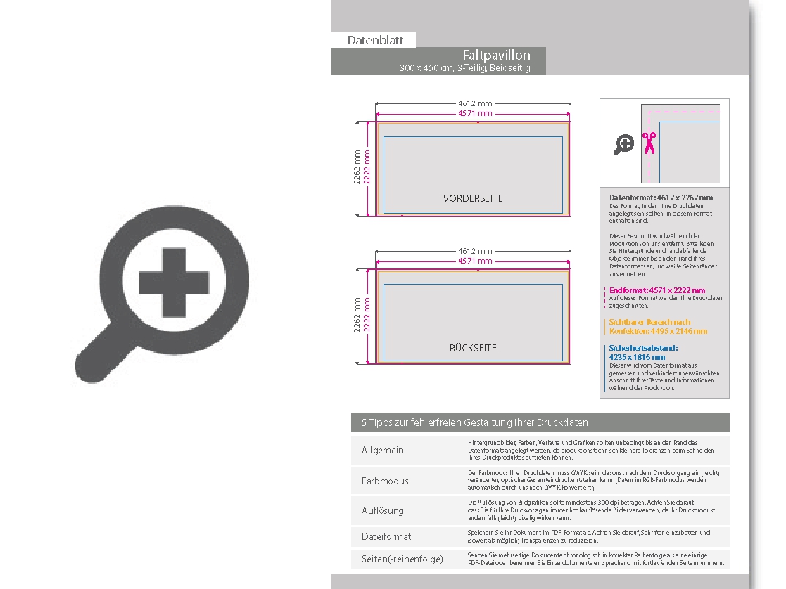 Product Bild komplettset_(3_w__nde)_f__r_faltzelt_300_x_450_cm__beidseitig_bedruckt
