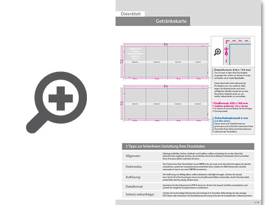 Product Bild getr__nkekarte__gefalzt_auf_din_a6__8-seiter_(doppelparallelfalz)