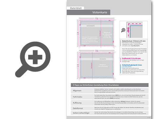 Product Bild klapp-visitenkarten_hoch_5_5_farbig_mit_einseitigem_partiellem_uv-lack_-_rillung_au__ermittig___beidseitig_bedruckt_(cmyk_4-farbig_+_1_gold-sonderfarbe)