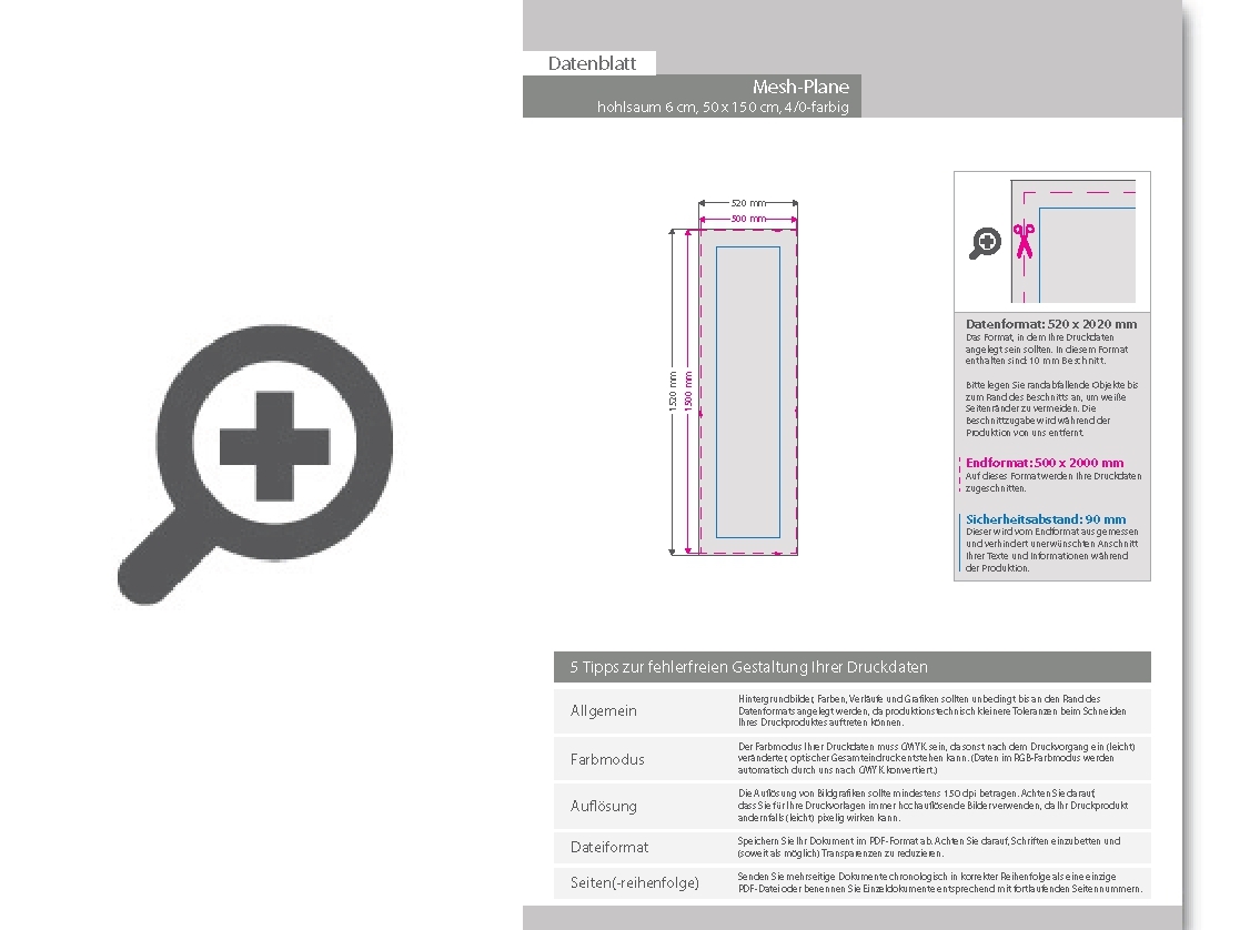 Product Bild hochwertige_mesh-plane_50_x_150_cm__4_0-farbig_bedruckt__hohlsaum_oben_und_unten_(durchmesser_hohlsaum_6_0_cm)