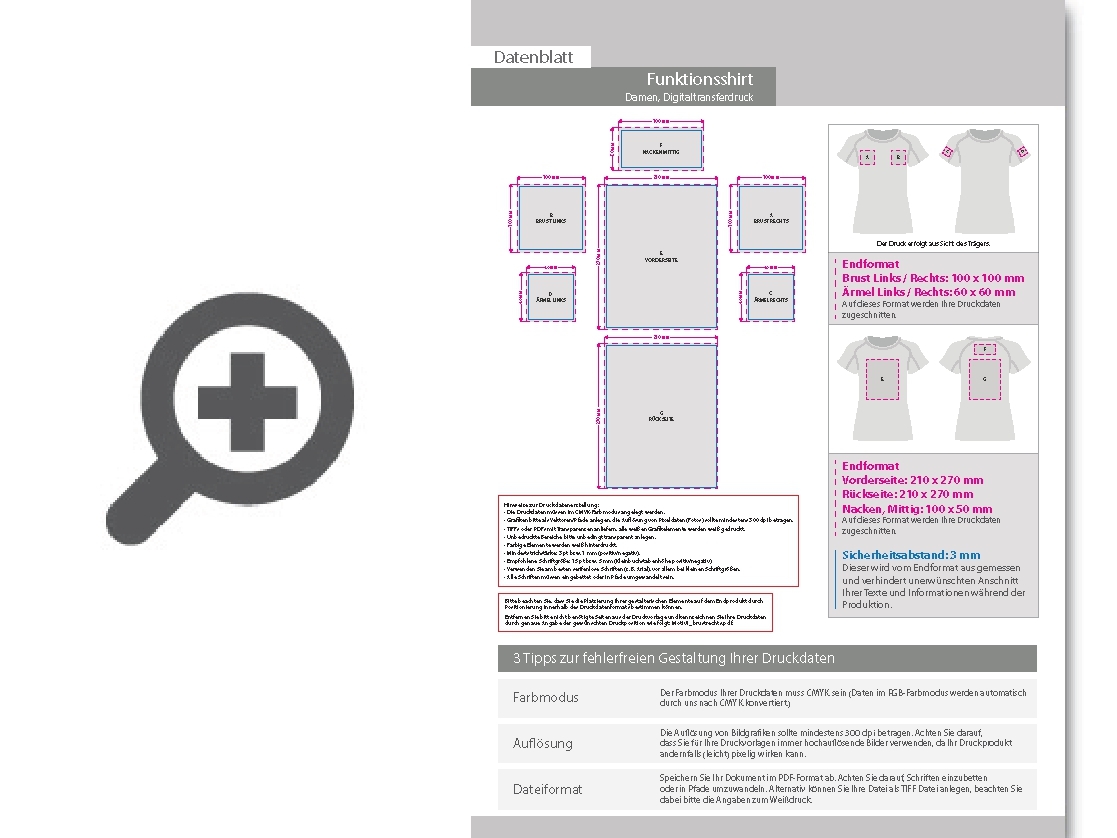 Product Bild roly_-_damen-funktionsshirt_mit_einer_druckposition
