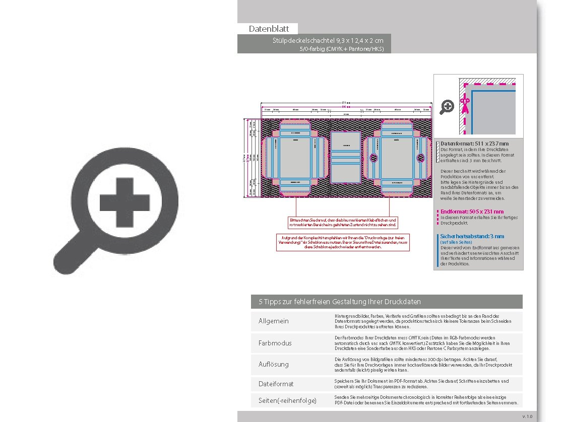 Product Bild st__lpdeckelschachtel_(9_3_x_12_4_x_2_cm)__einseitig_bedruckt_5_0-farbig_(cmyk_+_gold)