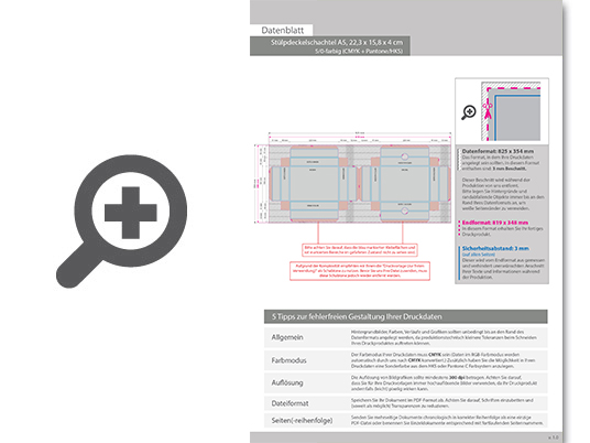 Product Bild st__lpdeckelschachtel_a5_(22_3_x_15_8_x_4_cm)__einseitig_bedruckt_5_0-farbig_(cmyk_+_gold)